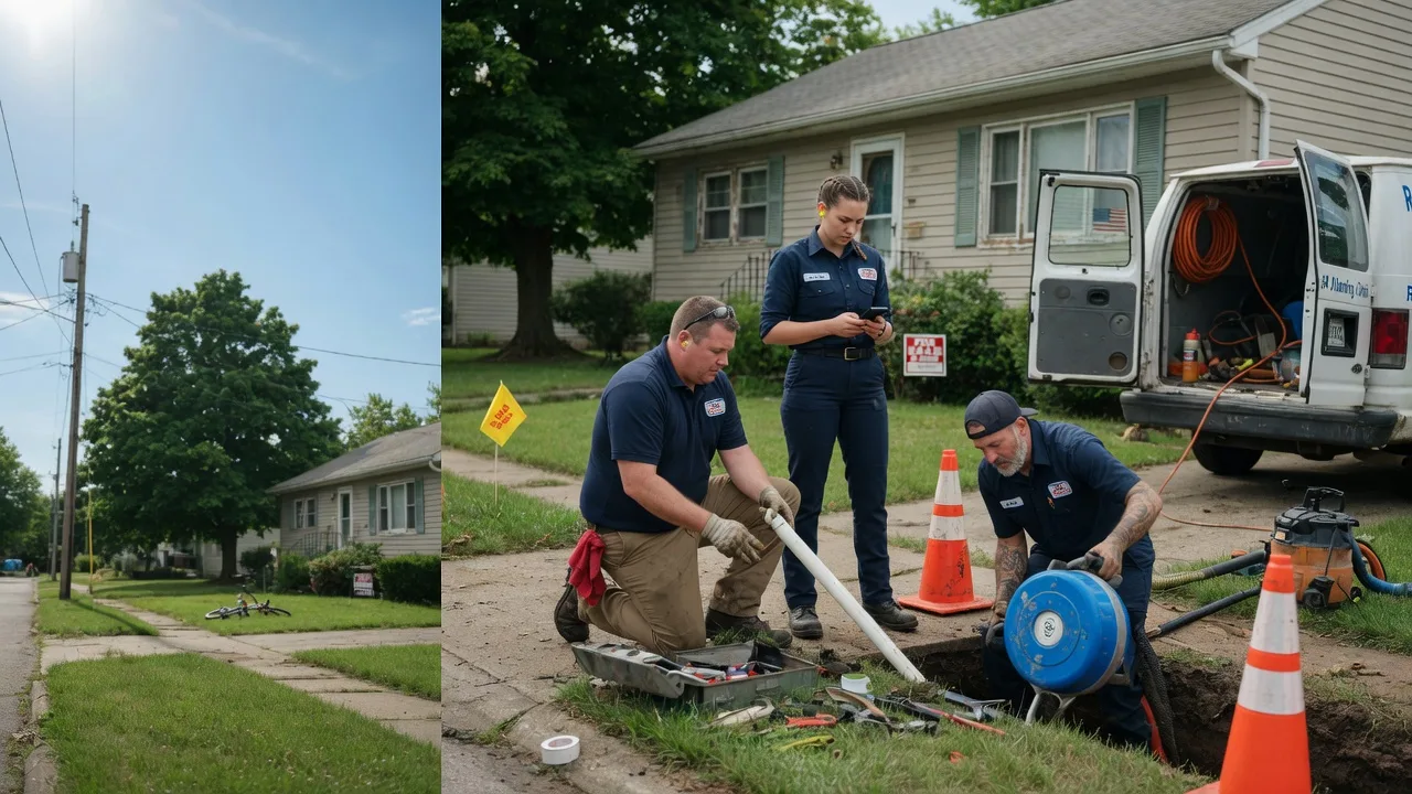 Sewer Line Repair in Moatsville, WV near me